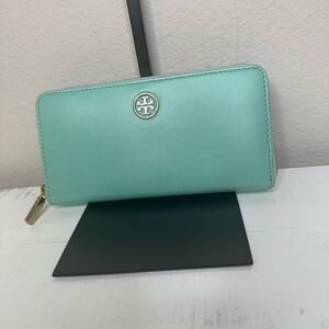 Tory Burch Mint Green Wallet